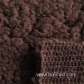 One Side 100% Polyester Sherpa Fleece Fabric